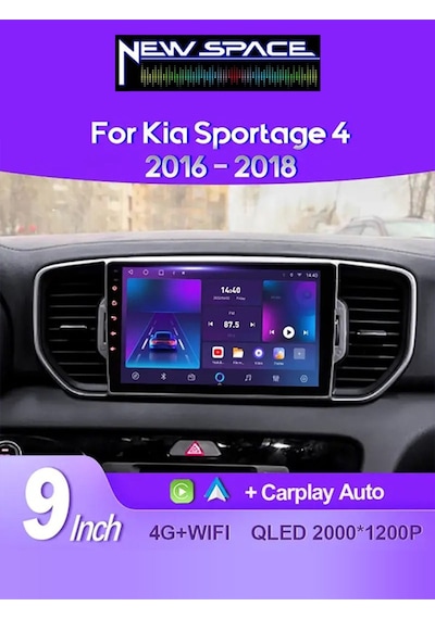 Kia Sportage New Android 4gb Ram 64gb Rom 8 Çekirdek Carplay Multimedya