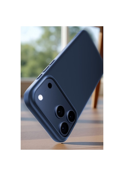 Torras Apple iPhone Uyumlu 17 Pro Slimfit Magsafe Kılıf Lacivert