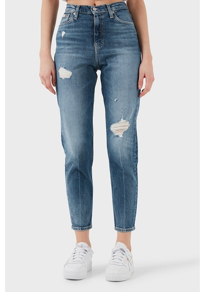 Calvin Klein Bayan Kot Pantolon J20j224513 1a4 Mavi Mavi