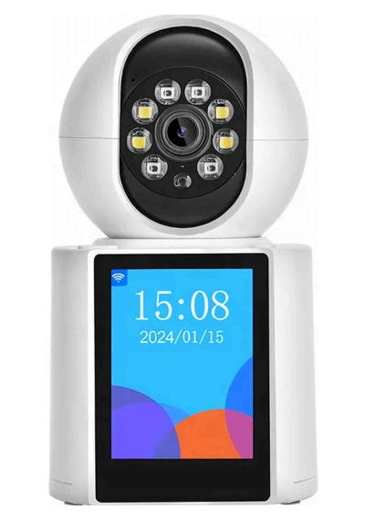 Kablosuz Bağlantı Telefonu Ev İçin 360 Bebek Monitörü Tam Renkl