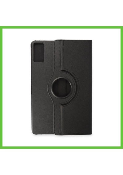 Bezos Redmi Pad Se Uyumlu Kılıf 360 Tablet Deri Kılıf - Siyah Dmc