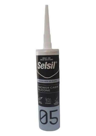 Duşakabin Mutfak Banyo Silikon Şeffaf 280ml 0.25 KG