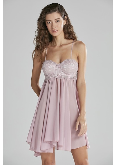 Pierre Cardin Şifon Dantelli Gecelik - 880 001
