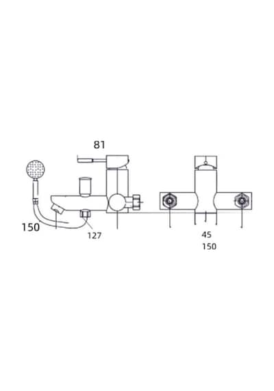 Fleko Ssb3-s3 Inox304 Banyo Bataryası Diğer