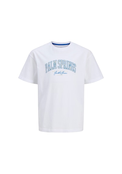 Jack & Jones Jjdetroıt Tee Ss Crew Beyaz Erkek Çocuk Kısa Kol T-shirt 000000000102257578 Beyaz