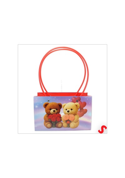 Karton Çanta-22 13,5 10,5cm- Teddy 1+