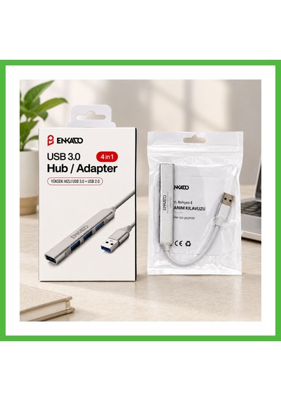 Vaveni 4 Port Usb 3.0 Anahtarlı Hub Arz