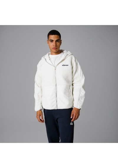 Ellesse Fermuarlı Kapüşonlu Erkek Ceket Em250 Beyaz