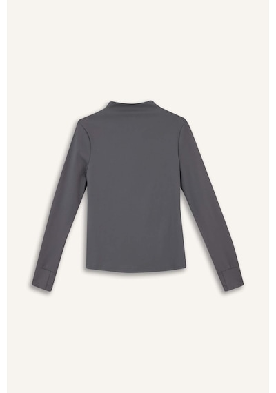 Defacto Defactofit Slim Fit Dar Kesim Dik Yaka Hırka E9676ax25auar129 Antrasit