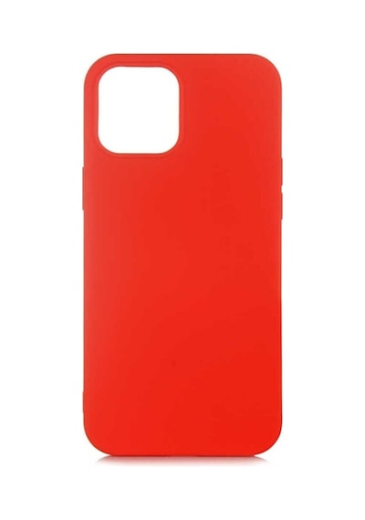 Apple Uyumlu iPhone 12 Pro Max Kılıf Zore Lsr Lansman Kapak Kırmızı