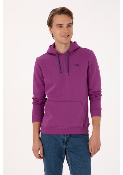 U.s. Polo Assn. Erkek Menekşe Sweatshirt 50295176-vr037 Menekse