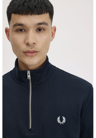 Fred Perry Erkek Sweatshirt M3574-608 Koyu Mavi