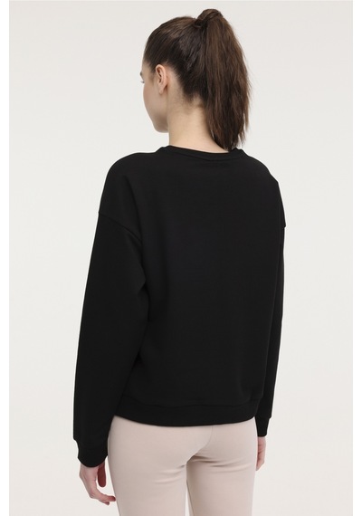 Kinetix Wb C Neck 16sn82 3pr Siyah Kadın Sweatshirt 000000000101398963 Siyah