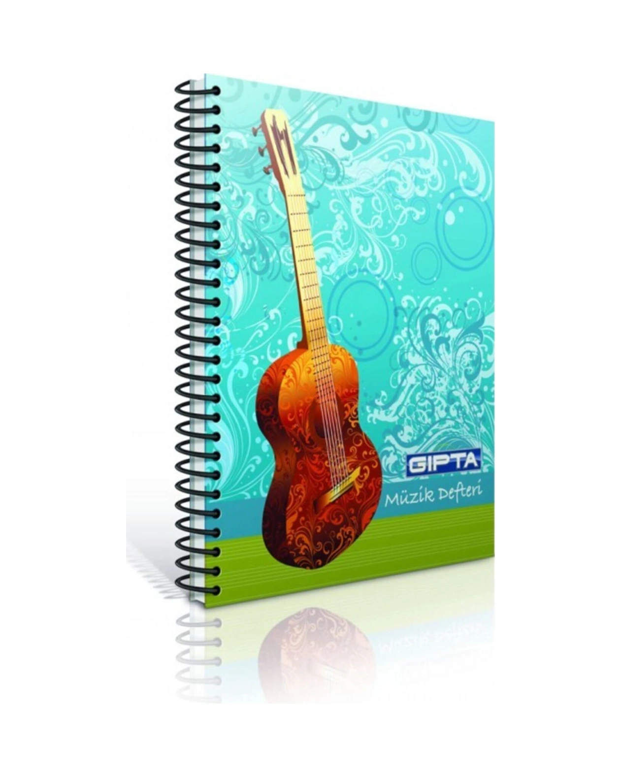 A4 Spiralli Müzik Defteri 40 Yaprak Rehber Çizgili 6 Lı Paket 1479
