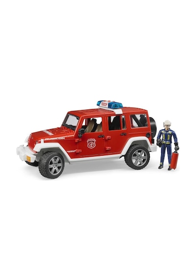 Bruder Jeep Wrangler Rubicon İtfaiye Ve İtfaiyeci Br02528