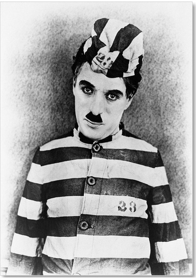 Cakasepetim Charlie Chaplin The Adventurer Kısa Filminin Ahşap Mdf Tablo