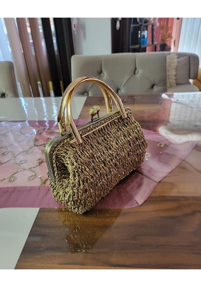 Solea Kulplu Çanta Hardal