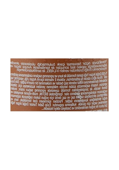 600 Ml Doğal Argan Yağlı Şampuan - Yıpranmış Saçlar İçin