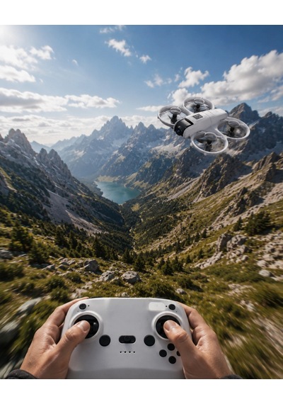 Çocuk Ve Yetişkin Kullanımına Uygun Kameralı Akıllı Drone