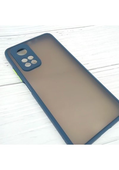 Xiaomi Mi 10T - Mi 10T Pro Kamera Korumali Premium Silikon Kilif 294096568 - Renk / Lacivert