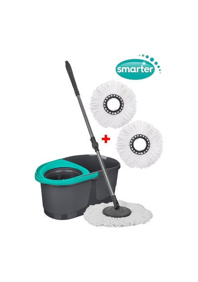 Smarter Dark Otomatik Temizlik Seti + 2 Adet Yedek Mikrofiber Mop