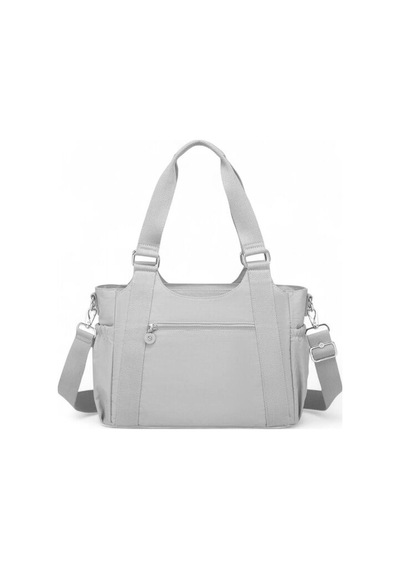 Smart Bags Krinkıl Açık Gri Kadın Omuz Çantası Smb 1163-1 Açık Gri