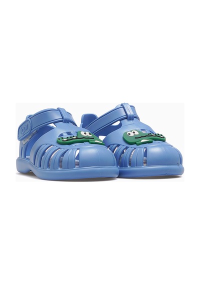 Igor Tobby Croco Unisex Kaymaz Taban Çocuk Sandalet 26y S10371 Mavi
