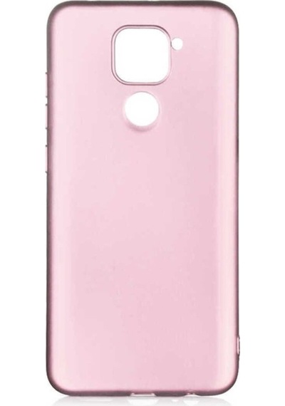 Xiaomi Redmi Note 9 Kılıf Zore Premier Silikon Kapak Rose Gold