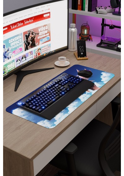 Angel Beat S Anime V2 - 70x30 Xl Gaming Kauçuk Kaymaz Taban Mouse Pad Fare Altlığı
