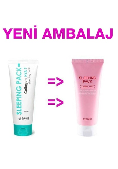 Eyenlip Beauty Kolajen ve 7 Çeşit Hyaluronik Asit İçeren Uyku Maskesi 150 ML
