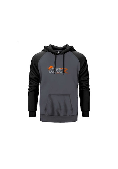 Ktm Supermotard Gri Renk Reglan Kol Sweatshirt Gri