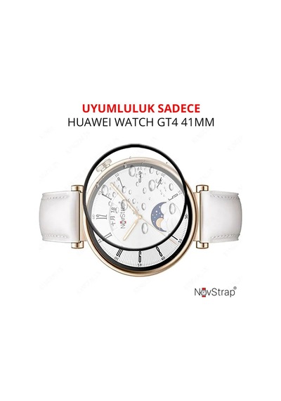 Huawei Watch Gt4 41mm İle Uyumlu Ekran Koruyucu Nano Esnek Cam Tam Kaplayan Ppm