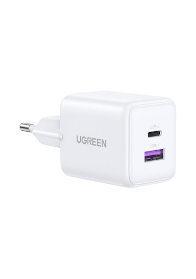 Ugreen 30w 2 Portlu Hızlı Şarj Cihazı Beyaz
