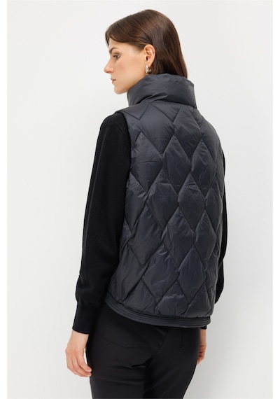 Ekol Dik Yaka Şişme Yelek Ekol Siyah