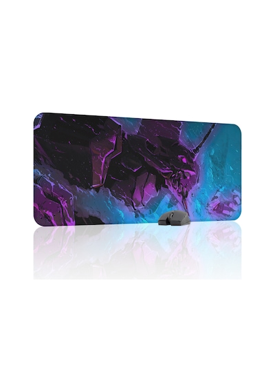 Neon Genesis Evangelion Dikişli Kauçuk Oyuncu Mousepad V1 - 90x40 Xxl Gaming Mouse Pad