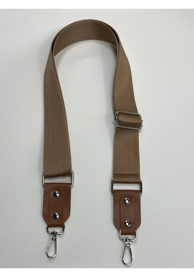 Karantuhafiye Derili Palaska Askı / Polyester Palaska Askı / Palaska Sap / Polyester Çanta Sapı Kapiçino Kapiçino Çok Renkli