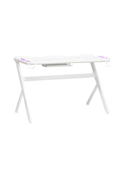 Ryze Extreme Karbon Fiber Rgb Oyuncu Masası - Beyaz 120x60x76 Cm Beyaz