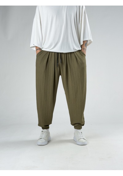 Cocopelli Bürümcük Haki Erkek Jogger Pantolon Coc3178