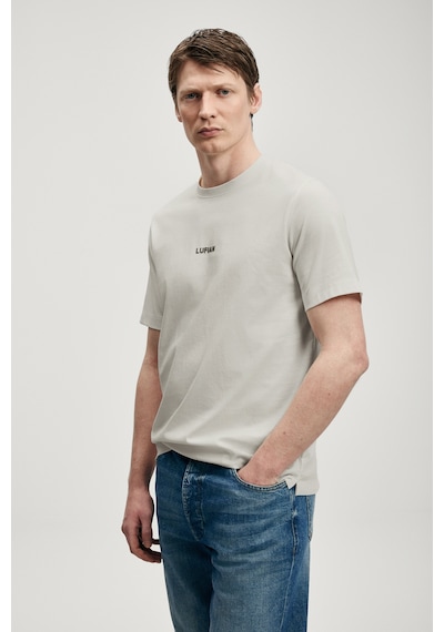 Lufian Marcus Modern Grafik T- Shirt Taş Taş 111020322100190