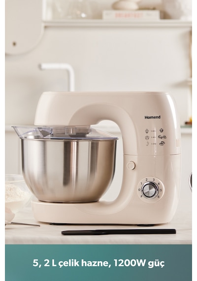 Homend Profashion 3082H 5.2 L Stand Mikser