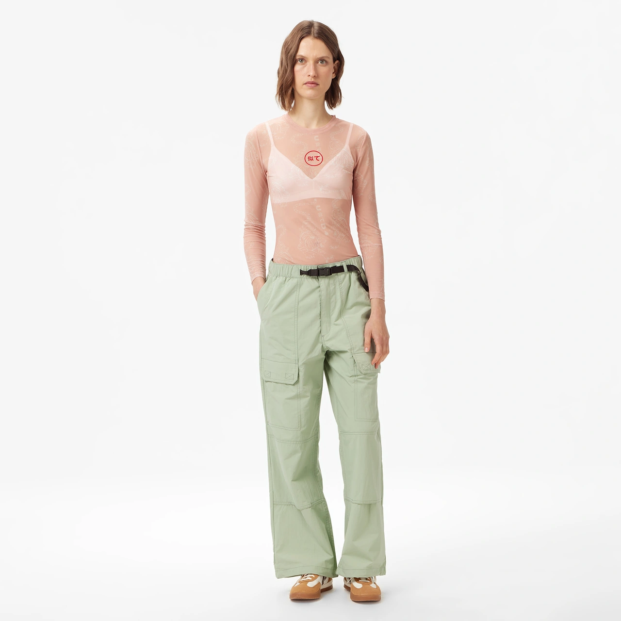 United4 Unıted4 Kadın Pembe Renk Bodysuit Torı Pembe