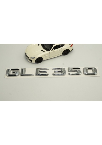 GLE 350 Bagaj Krom Metal 3M 3D Yazı Logo