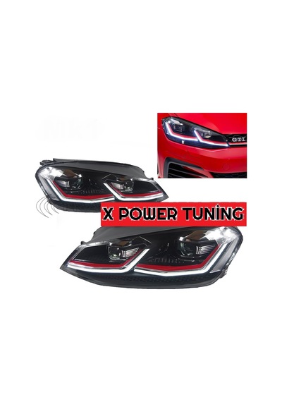 Vw Golf 7 2013.2016 Mk7 Uyumlu Golf 7.5 Dizayn Gti Ön Far