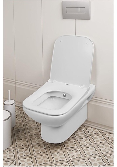 Housera Duroplast Slim Klozet Kapağı Beyaz