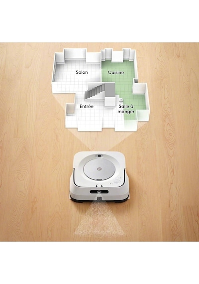 Irobot Braava Jet M6 Beyaz Robot Paspas (Teşhir)