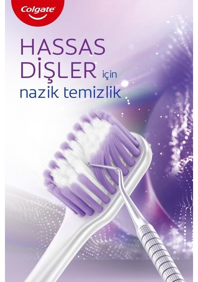 Colgate Total Whitening 50 Ml 2'li Diş Macunu, Gentle Clean 2+1 Diş Fırçası + Diş Fırçası Kabı Hediyeli