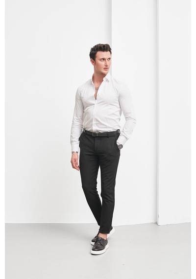 Modefendi Regular Fit Gömlek Beyaz