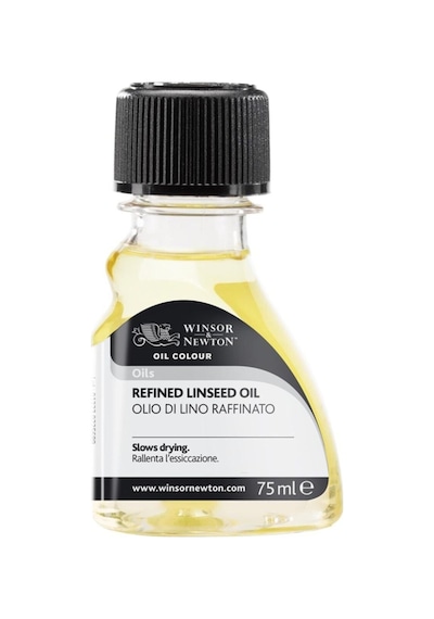 Winsor Newton Refinrd Linseed Oil 75Ml Resim Yağı Keten