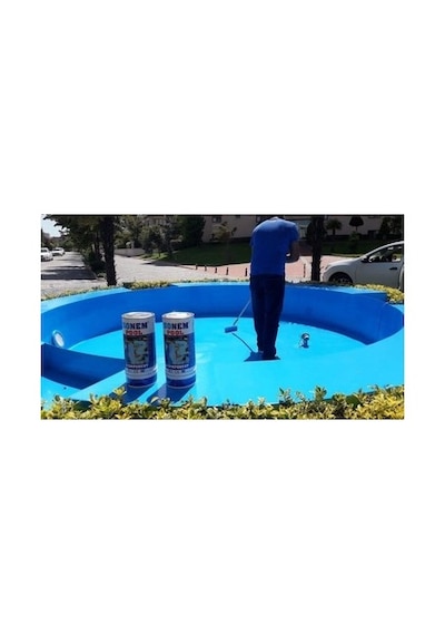 Mavi Havuz Boyası 4,5 Kg Su Tankları İçin Uygun Ürün
