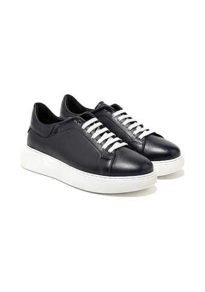 Lacivert Sneaker Günlük Erkek Rc-25y-058-r1960 John May Laci Cilt Lacivert